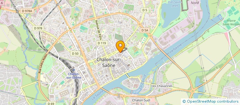localisation de l'entreprise EURL LENOR à CHALON-SUR-SAONE