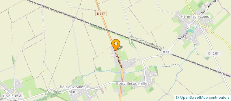 localisation de l'entreprise EURL LEO DELEURY  BOYELLES