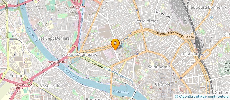 localisation de l'entreprise EURL LEOSOFT à TOULOUSE