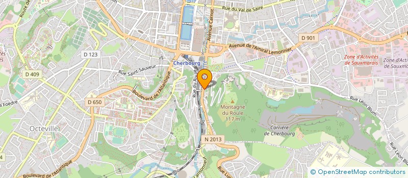 localisation de l'entreprise EURL LEQUERTIER SPORT  CHERBOURG-EN-COTENTIN
