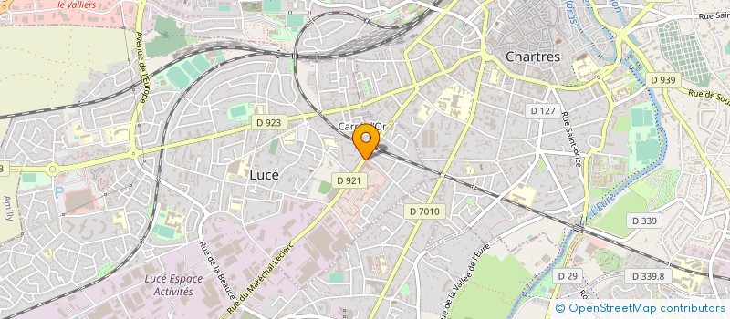 localisation de l'entreprise EURL LEQUIPPE à LUCE