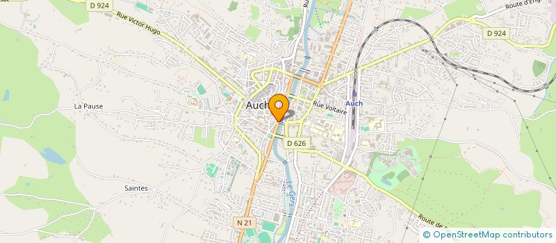 localisation de l'entreprise EURL LEROY  AUCH