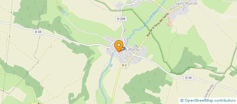 localisation de l'entreprise EURL LEROY- BOTO à SIGNY L ABBAYE