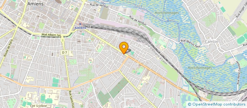 localisation de l'entreprise EURL LES 3 ILES à AMIENS