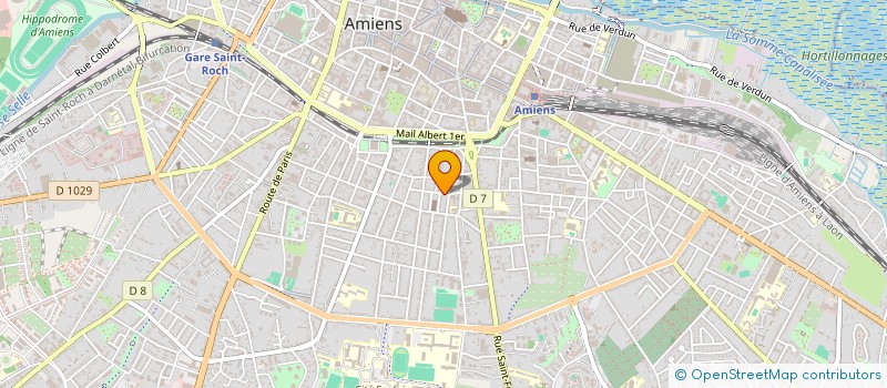 localisation de l'entreprise EURL LES 4 SAISONS à AMIENS