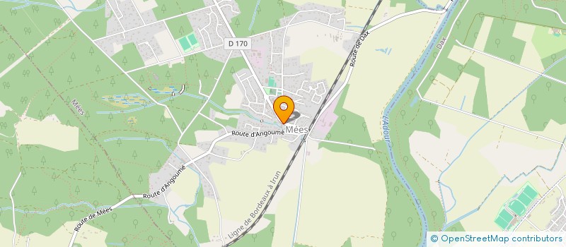 localisation de l'entreprise EURL LES 4K  MEES