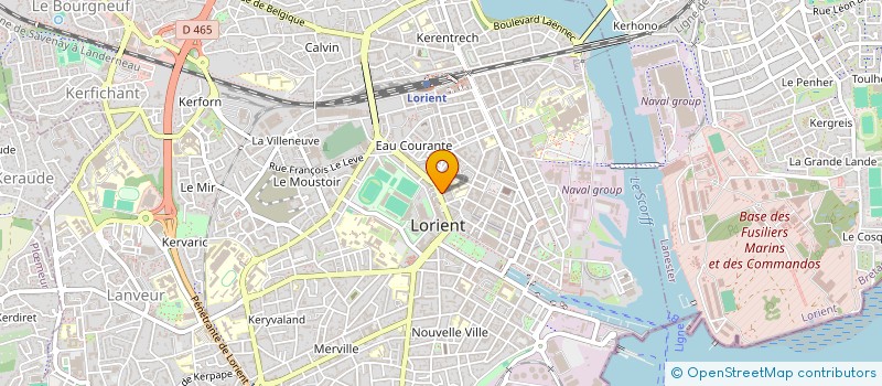 localisation de l'entreprise EURL LES ANTILLES à LORIENT