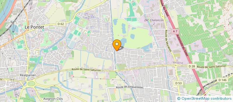 localisation de l'entreprise EURL LES BATISSEURS DU LUBERON à VEDENE