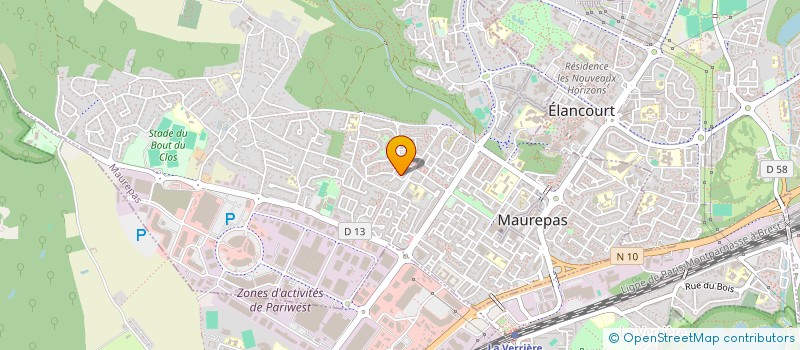 localisation de l'entreprise EURL LES BESSIERES à MAUREPAS