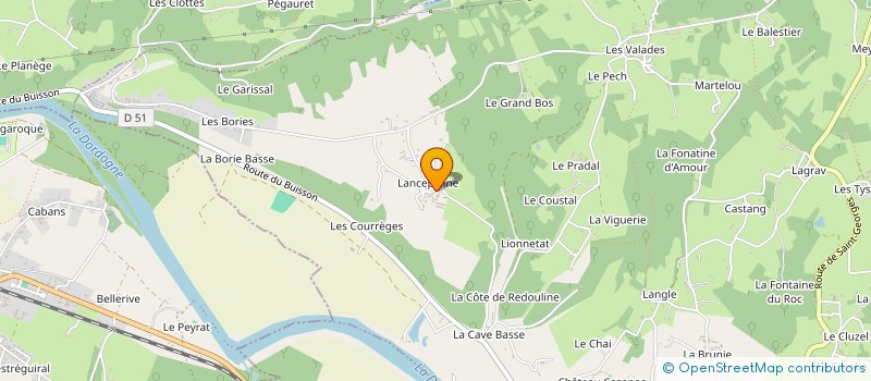 localisation de l'entreprise EURL LES BOIS DE FER  COUX ET BIGAROQUE-MOUZENS