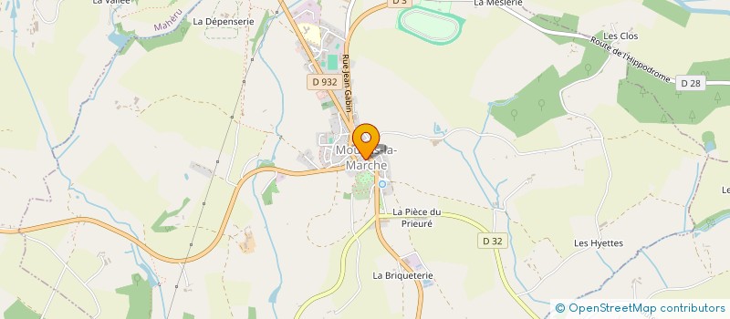 localisation de l'entreprise EURL LES CHATS PUBLICATIONS à MOULINS-LA-MARCHE