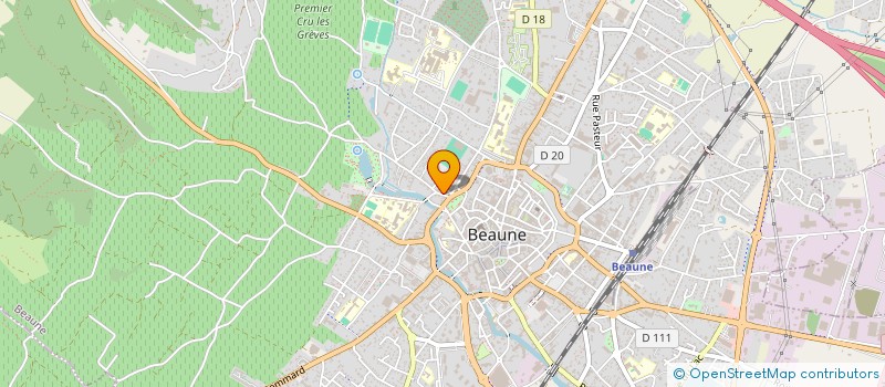 localisation de l'entreprise EURL LES CLIMATS à BEAUNE