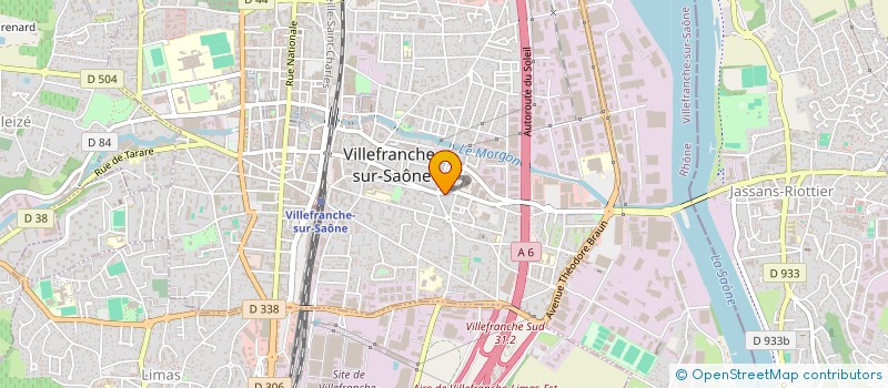 localisation de l'entreprise EURL LES COMPERES à VILLEFRANCHE-SUR-SAONE