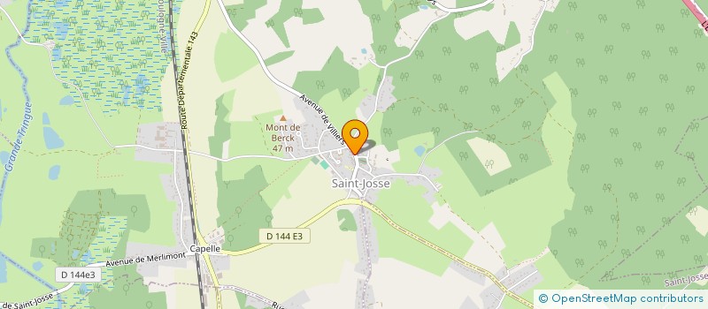 localisation de l'entreprise EURL LES CONTES DE LA BECASSE  SAINT-JOSSE