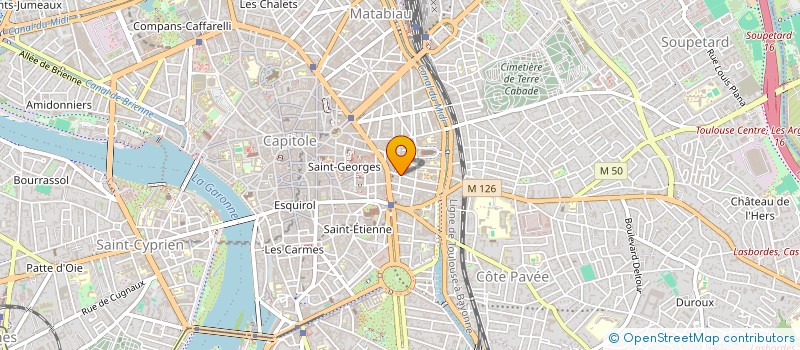 localisation de l'entreprise EURL LES DARONAUTES à TOULOUSE