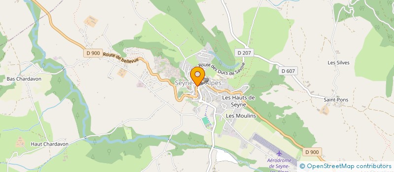 localisation de l'entreprise EURL LES DELICES DE MIMI à SEYNE