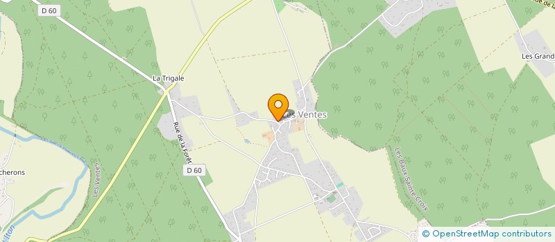 localisation de l'entreprise EURL LES DOLMAINES à LES VENTES