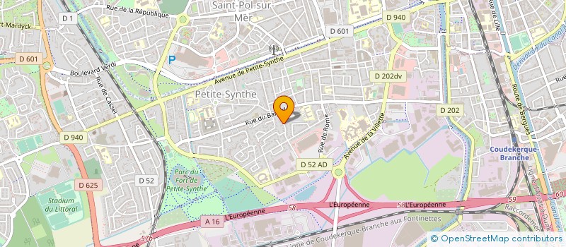 localisation de l'entreprise EURL LES DOMOTIS à DUNKERQUE