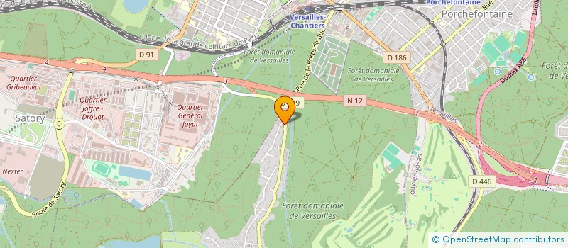 localisation de l'entreprise EURL LES DUNES  BUC