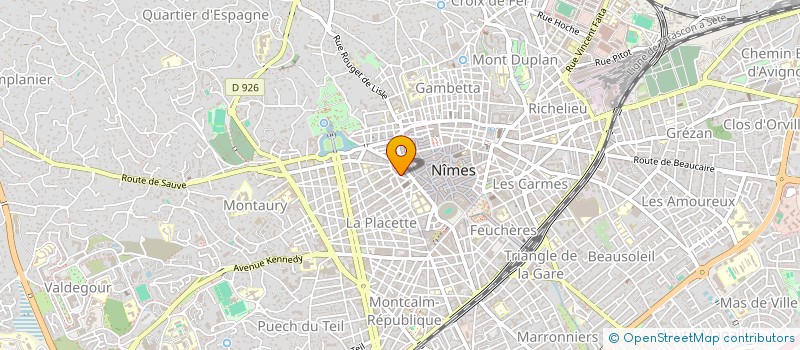 localisation de l'entreprise EURL LES EBENISTES DU ROY à NIMES