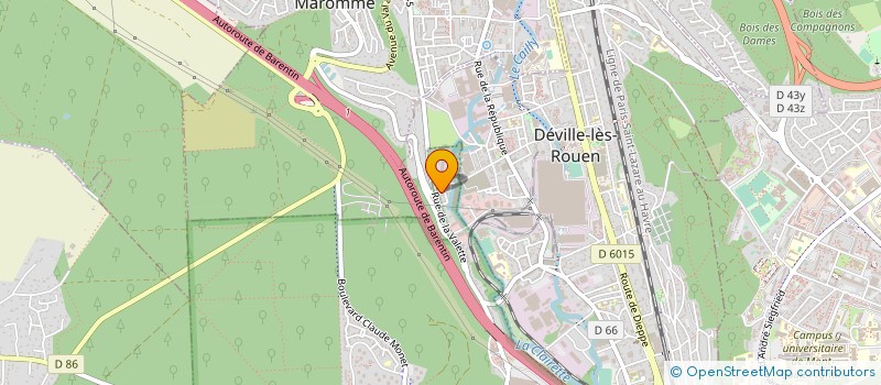 localisation de l'entreprise EURL LES ECO CONSTRUCTIONS  CANTELEU