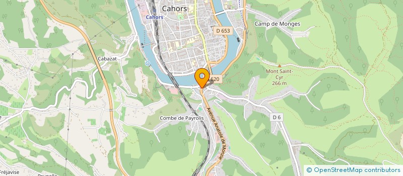 localisation de l'entreprise EURL LES JARDINS DE SAINT GEORGES  CAHORS