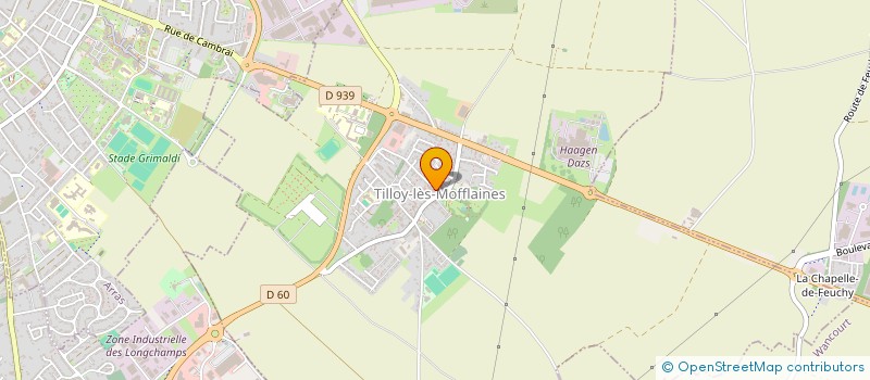 localisation de l'entreprise EURL LES PETITES PLUMES  TILLOY-LES-MOFFLAINES