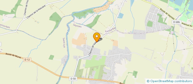 localisation de l'entreprise EURL LES PINS  SEYSSES