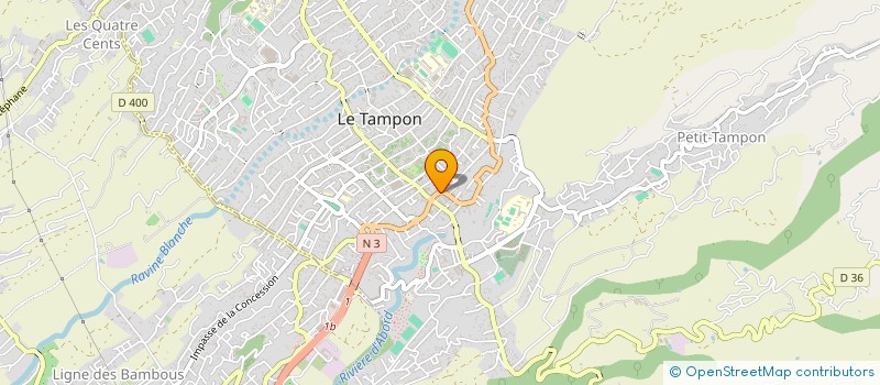 localisation de l'entreprise EURL LES PIPANGAYES  LE TAMPON