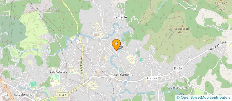 localisation de l'entreprise EURL LES PORTES DU SOLEIL à MARSEILLE