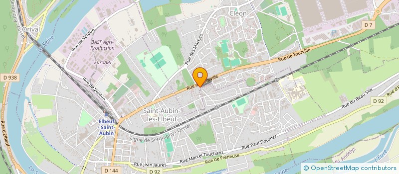 localisation de l'entreprise EURL LES PROS DU PNEU  CLEON