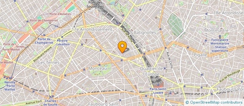 localisation de l'entreprise EURL LES REVES DE SARAH  PARIS