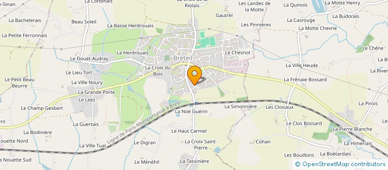 localisation de l'entreprise EURL LES SAVEURS DE MALOUP  TALENSAC