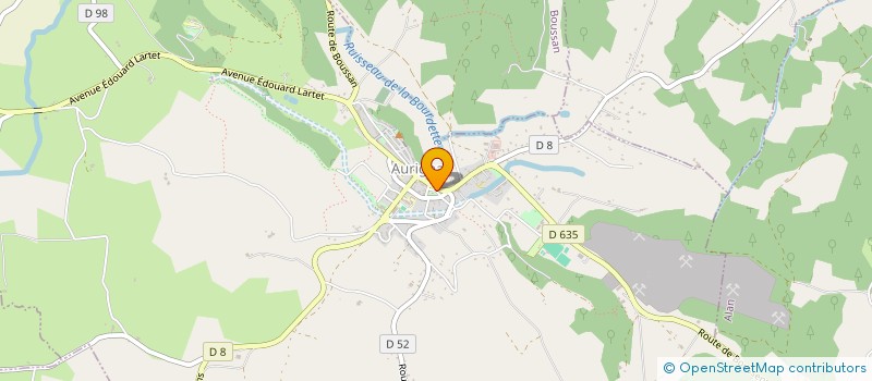 localisation de l'entreprise EURL LES TABLES DU REPOUPET à CASSAGNABERE-TOURNAS