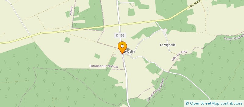 localisation de l'entreprise EURL LES TERRES D'ORMEAUX à BILLY-SUR-OISY