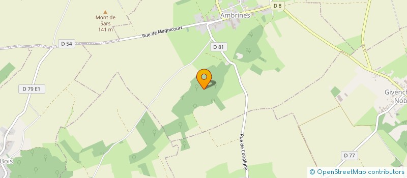 localisation de l'entreprise EURL LES VIANDES AMBRINOISES  AMBRINES