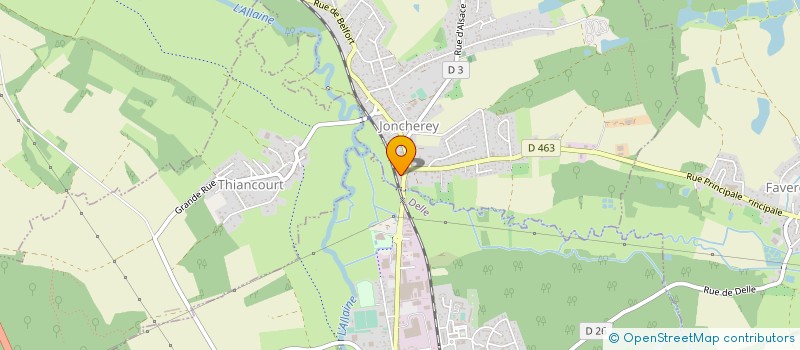 localisation de l'entreprise EURL LES VINS LAMBELINS à JONCHEREY