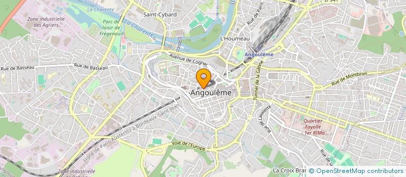 localisation de l'entreprise EURL LETZ MICHEL à ANGOULEME