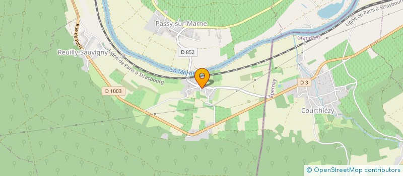 localisation de l'entreprise EURL LEVASSEUR  REUILLY-SAUVIGNY