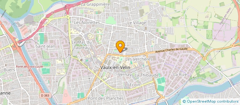 localisation de l'entreprise EURL LEYANE  VAULX-EN-VELIN