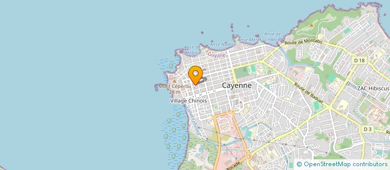 localisation de l'entreprise EURL LIDA à CAYENNE