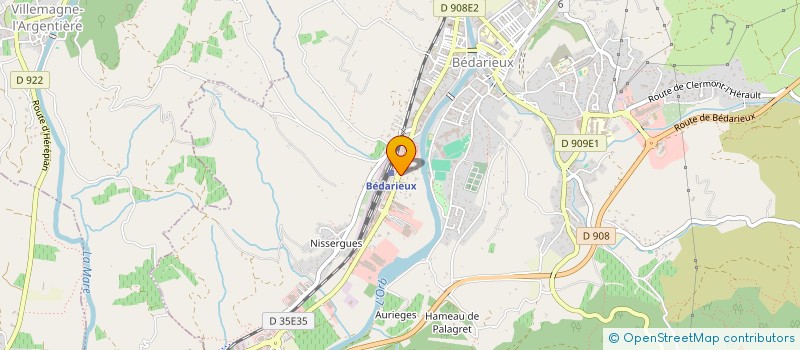 localisation de l'entreprise EURL LIENARD à BEDARIEUX
