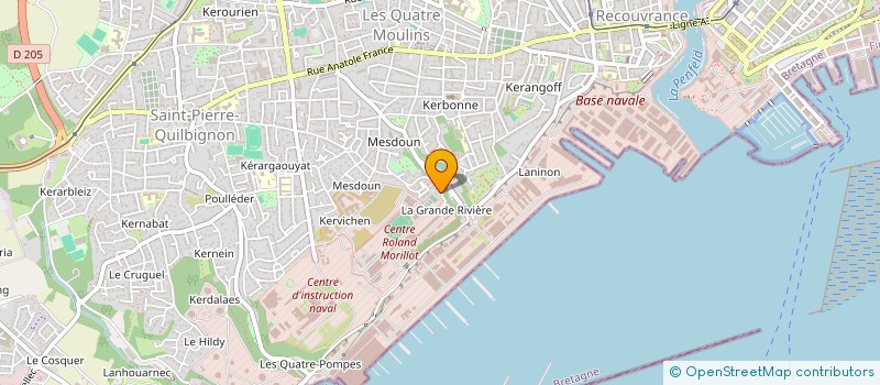 localisation de l'entreprise EURL LILA à BREST