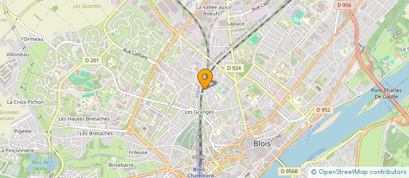 localisation de l'entreprise EURL LILA TAXI  BLOIS