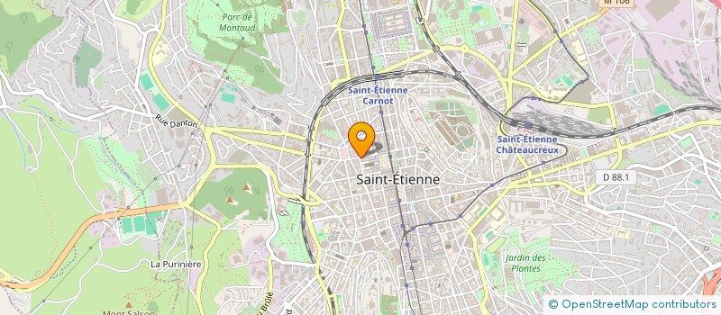 localisation de l'entreprise EURL LILI STUDIO  SAINT-ETIENNE