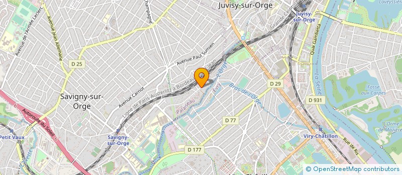 localisation de l'entreprise EURL LINES TAXIS à SAVIGNY-SUR-ORGE