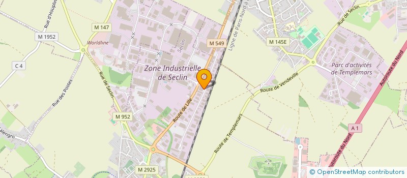 localisation de l'entreprise EURL LIPROMO  SECLIN