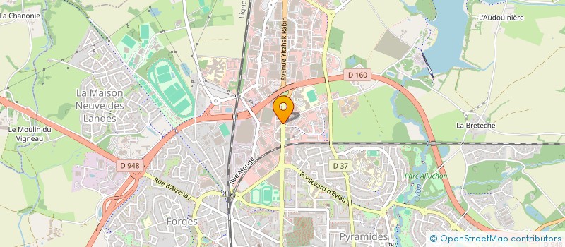 localisation de l'entreprise EURL LM CUISINES à LA ROCHE-SUR-YON