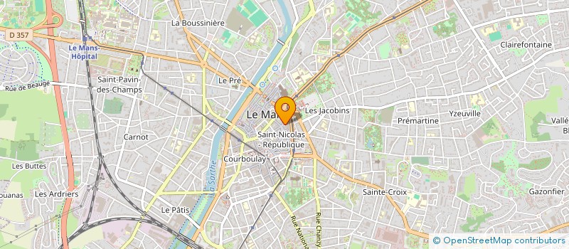localisation de l'entreprise EURL LMB à LE MANS