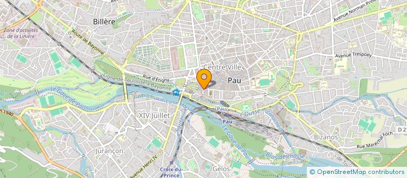 localisation de l'entreprise EURL LNNA à PAU